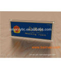 colored acrylic office signboard